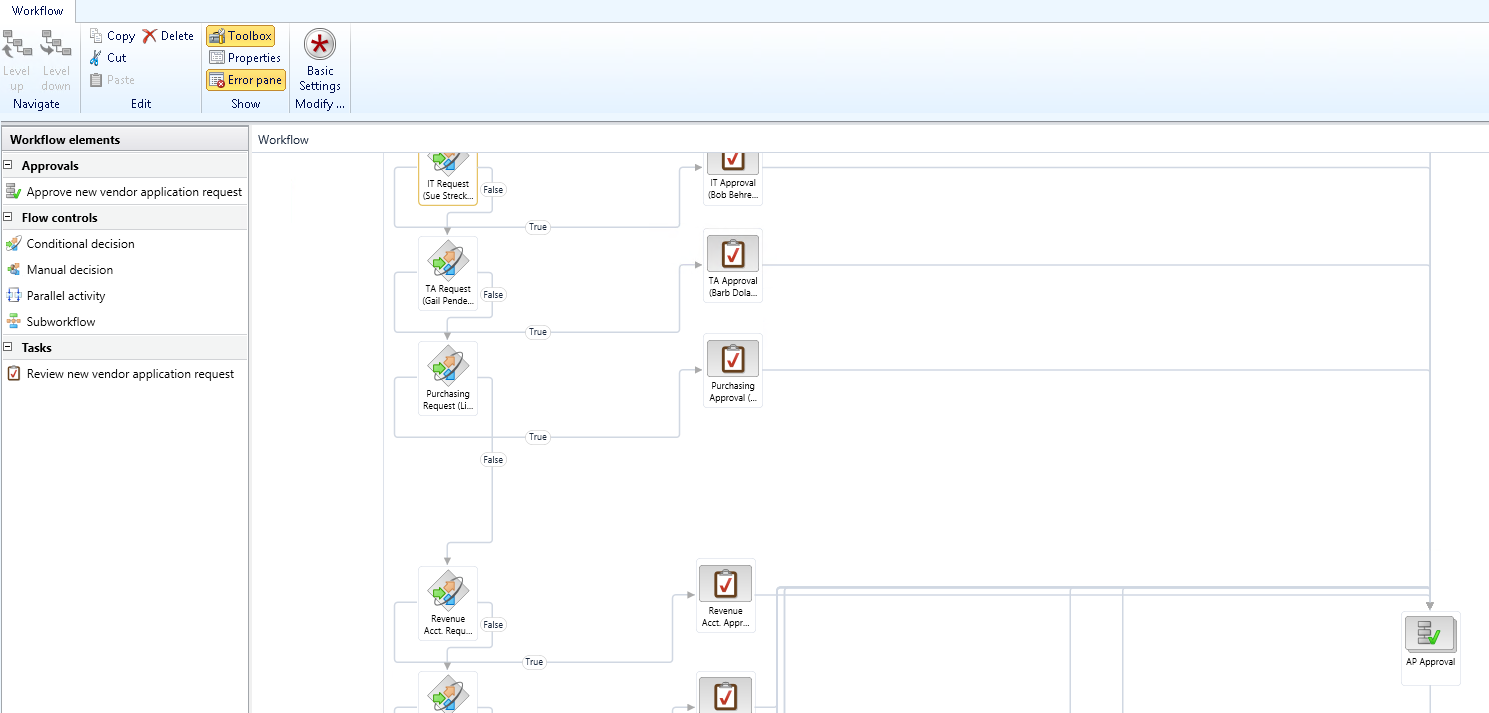 Vendor Request Workflow